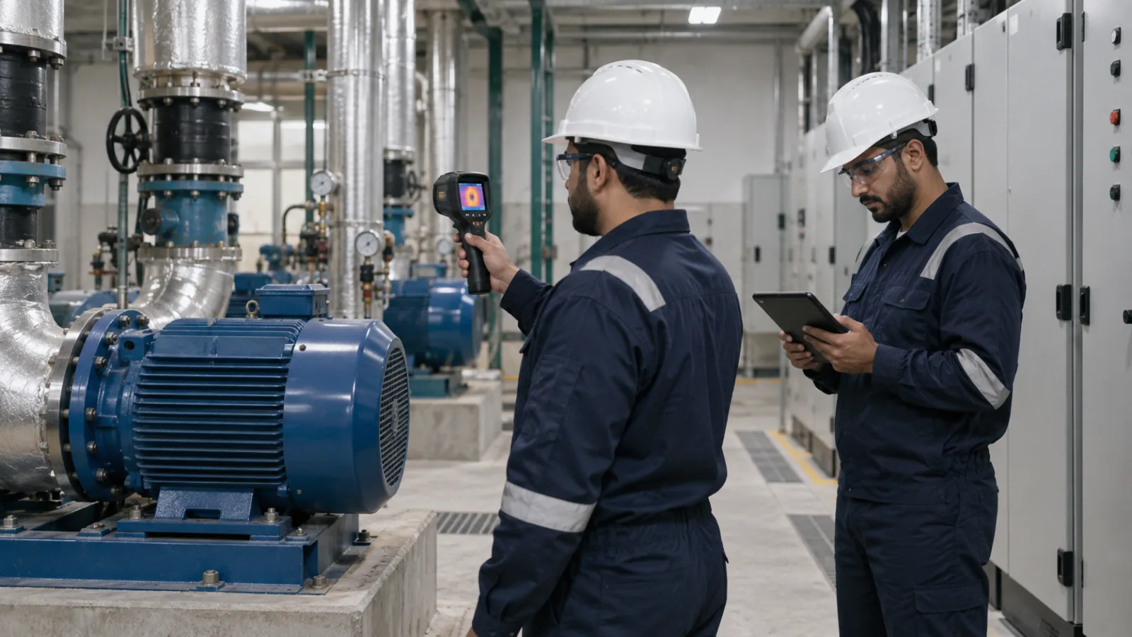 Industrial energy audit measurements in Egypt